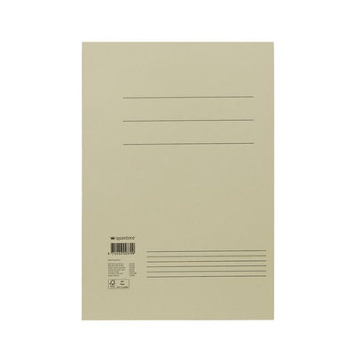 Quantore - Dossier folio 300gr gris | 50 pièces