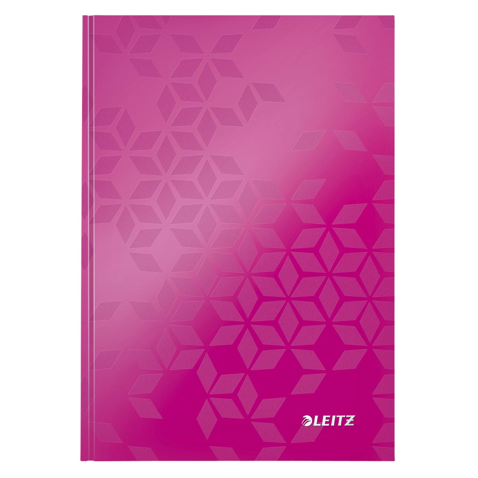 Leitz -  Notitieboek  wow a5 160blz 90gr lijn roze | 6 stuks