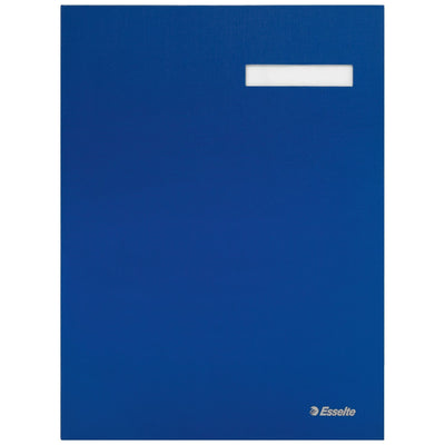Esselte - Papier cartonné 20 onglets bleu