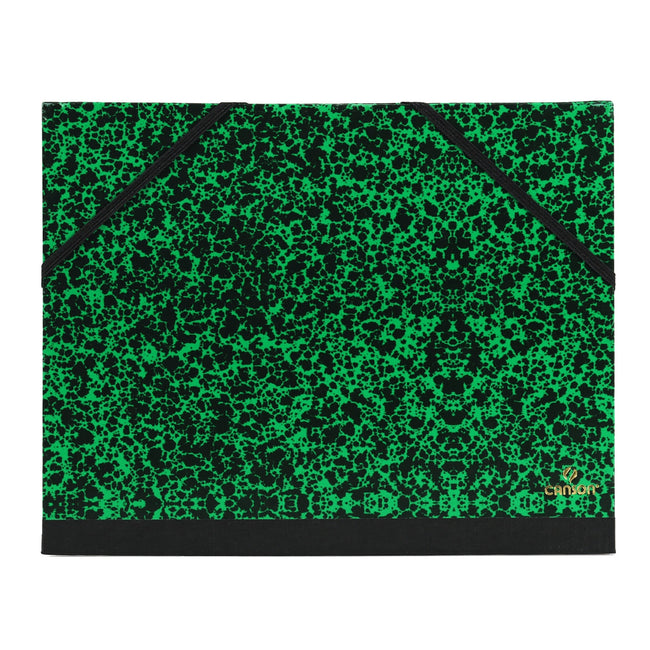 Canson - Dossier à dessin Studio Annonay fermeture élastique 520x720mm vert