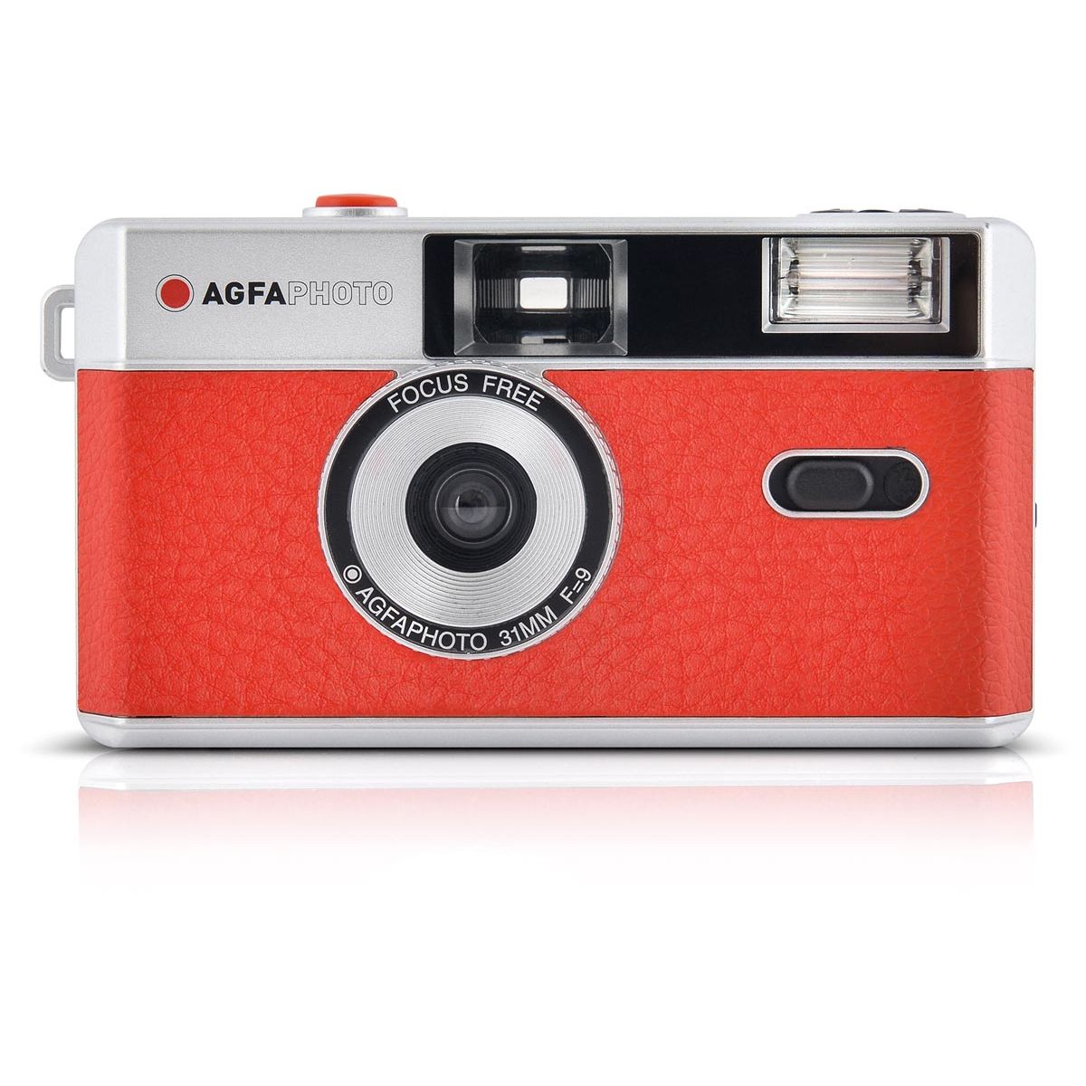 AgfaPhoto - appareil photo analogique rétro, 35 mm, rouge