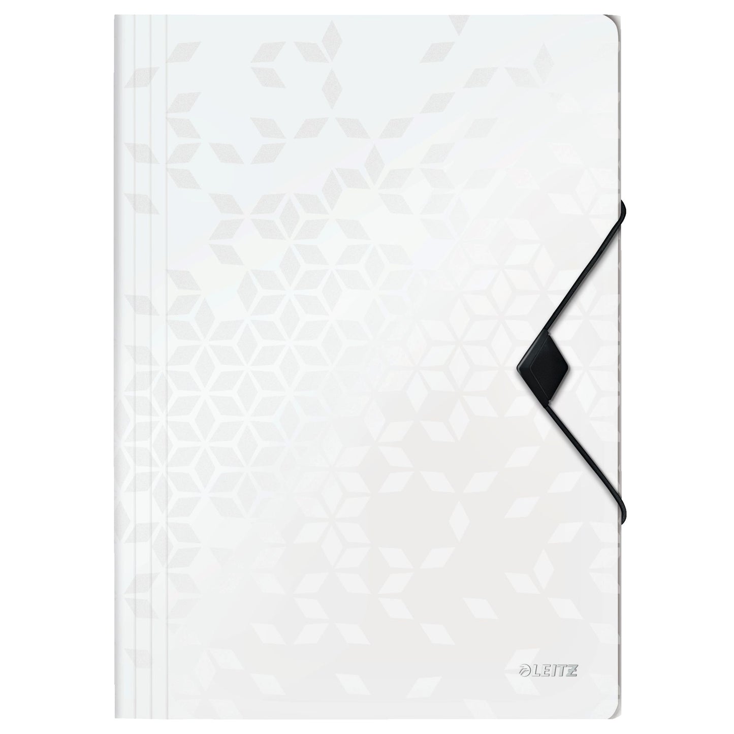 Leitz - Elasto-Ordner WOW A4 3 Klappen PP weiß | 10 Stück