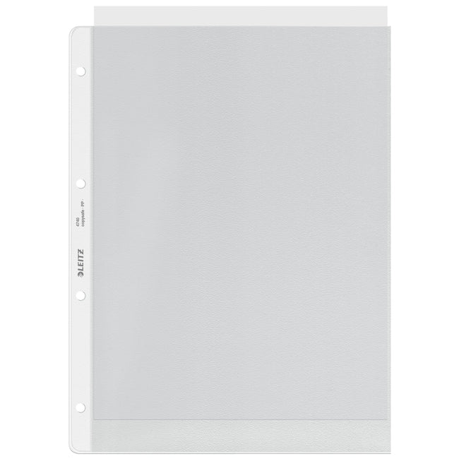 Leitz - Show bag copy safe 0,12mm 4 trous PP A4 transparent 100 pièces