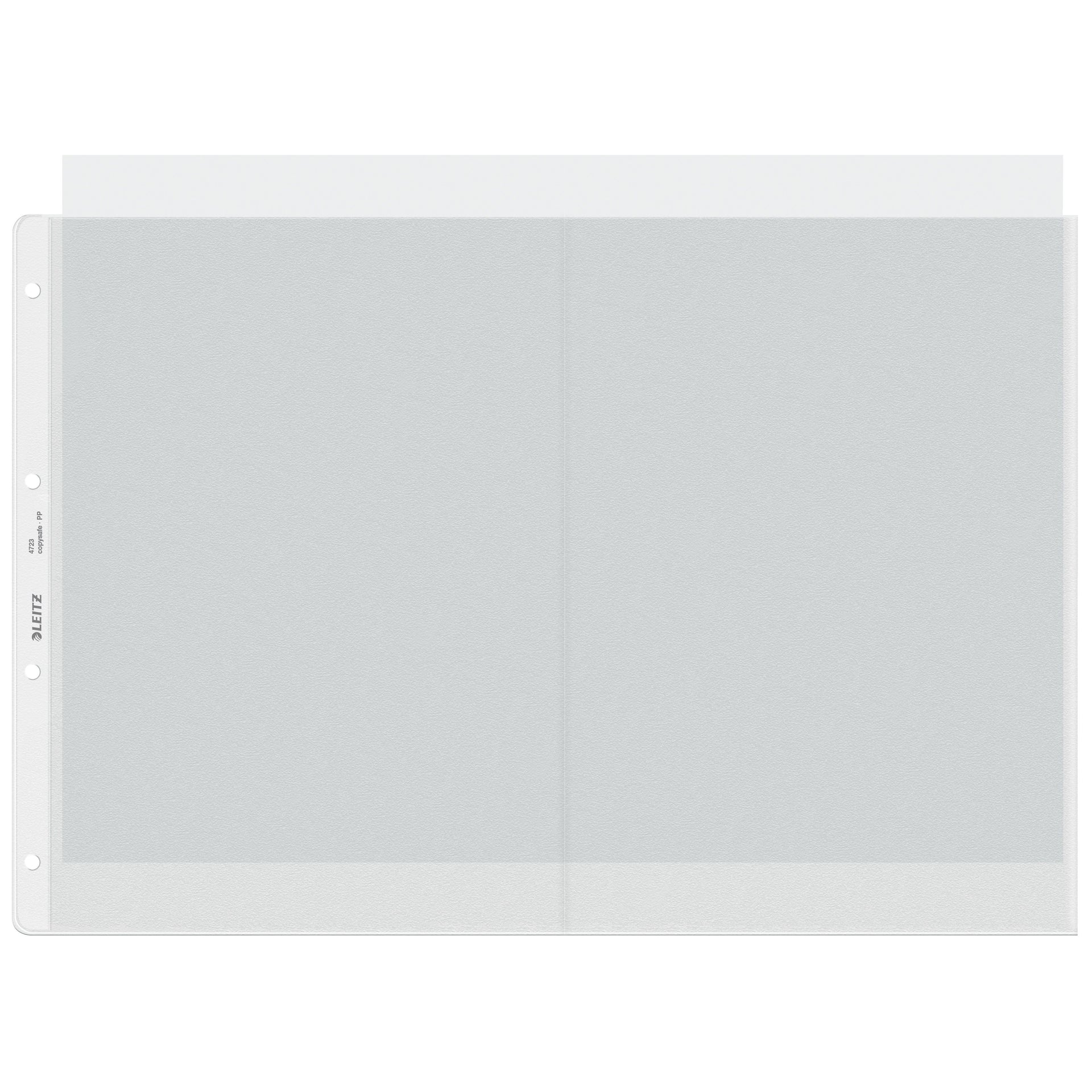 Leitz - Sichttaschen-Kopierschutz 0,13 mm PP A3 quer transparent 50 Stück