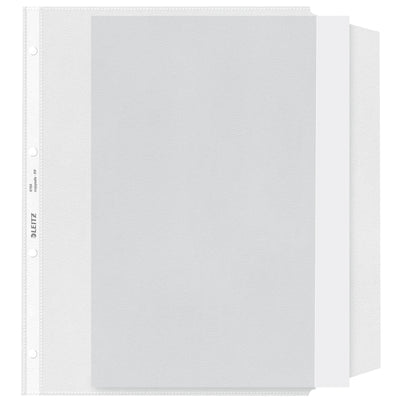 Leitz - Sac de présentation avec rabat anti-copie 0,13 mm PP A4 transparent 50 pièces