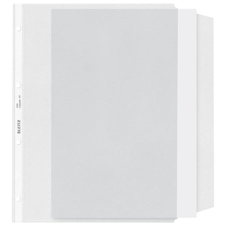 Leitz - Sac de présentation avec rabat anti-copie 0,13 mm PP A4 transparent 50 pièces