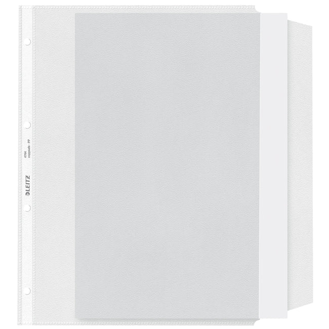 Leitz -  Showtas  premium met klep pp a4 transparant