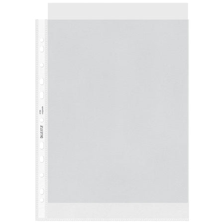 Leitz - Show bag standard 11 trous copie coffre-fort 0,085 mm PP A4 transparent 100 pièces