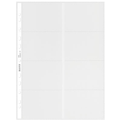 Leitz -  Showtas  premium visitekrt pp a4 glashelder