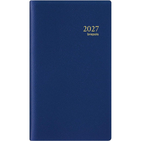 Brepols -   agenda Interplan Genova 6-talig, blauw, 2027