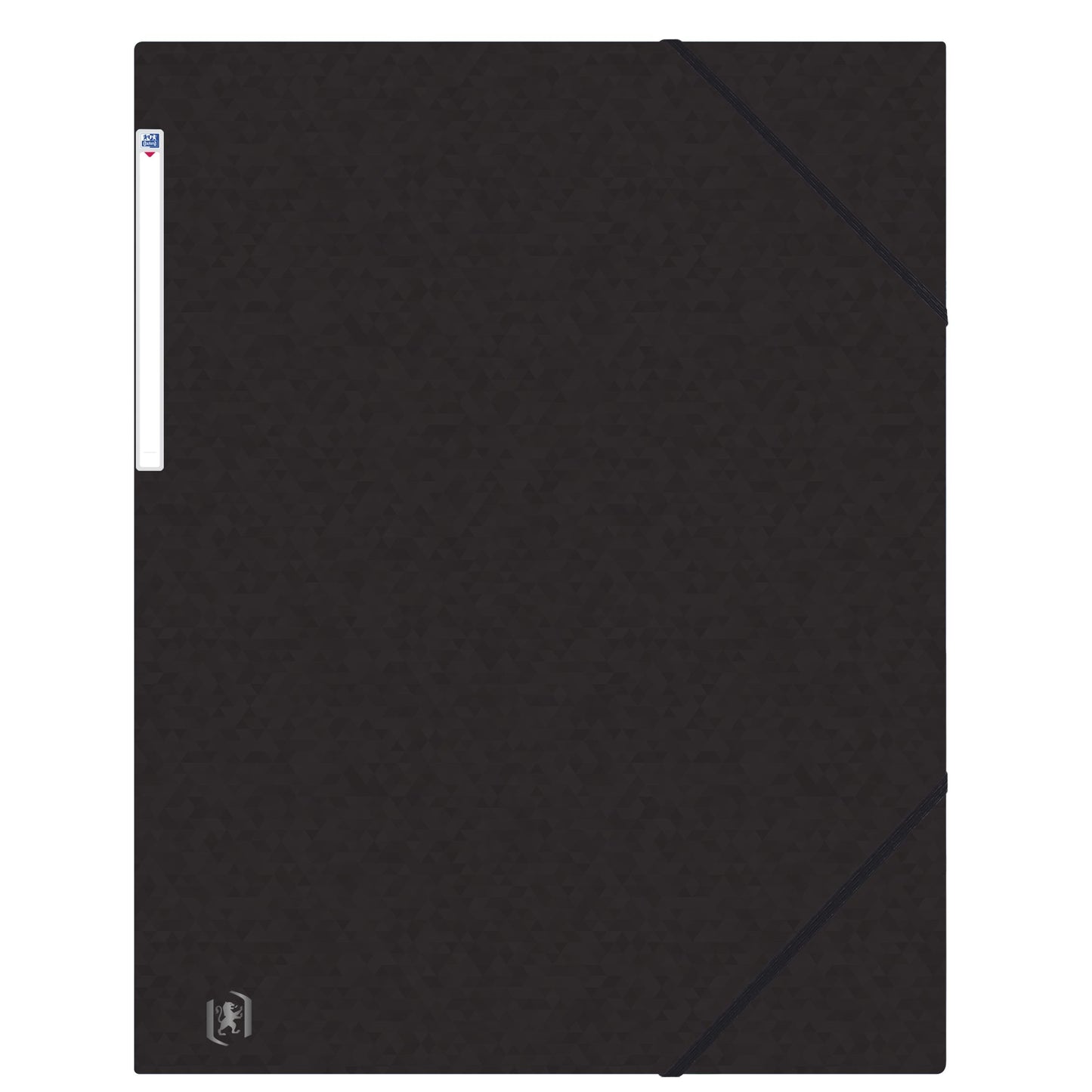 Oxford -  Elastomap  top file a3 3 kleppen 390gr zwart