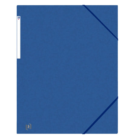 Oxford - Elastomap Top File+ A3 3 rabats 390gr bleu