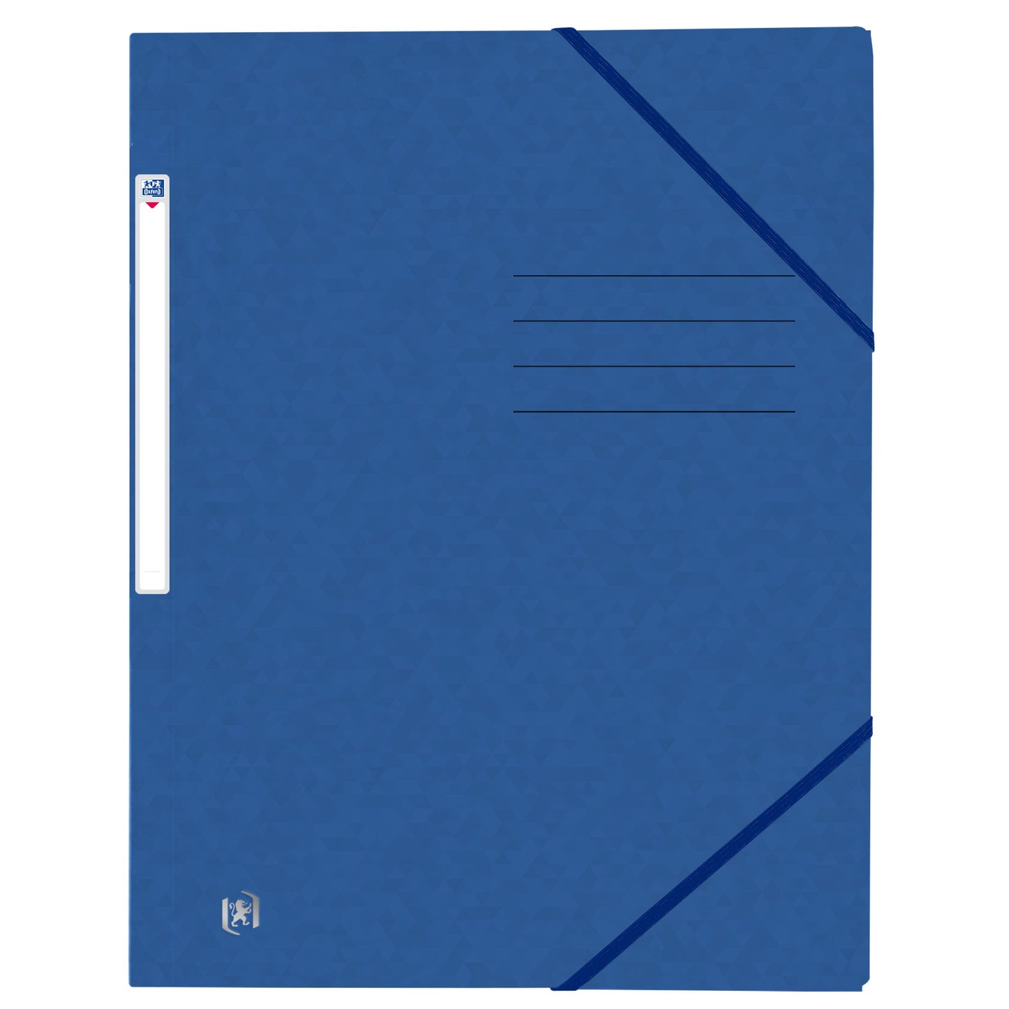 Oxford - Elastomap Top File+ A4 3 rabats 390gr bleu | 10 pièces