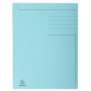 Exacompta -  Dossiermap  forever a4 3 kleppen 280gr bl | 50 stuks
