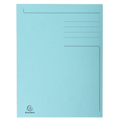 Exacompta -  Dossiermap  forever a4 3 kleppen 280gr bl | 50 stuks