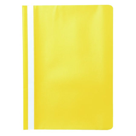 Quantore - Attache rapide A4 PP jaune | 10 pièces
