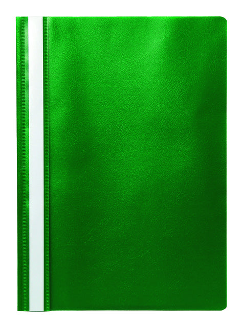 Quantore - Attache rapide A4 PP vert | 100 pièces