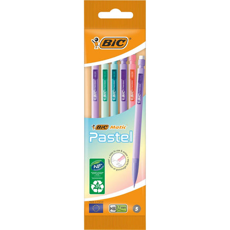 Bic - Porte-mine à compter Matic, blister de 5 pièces