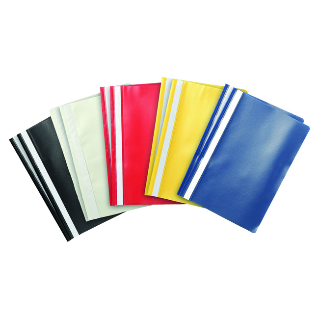 Quantore - Attache rapide A4 PP assorti | 10 pièces