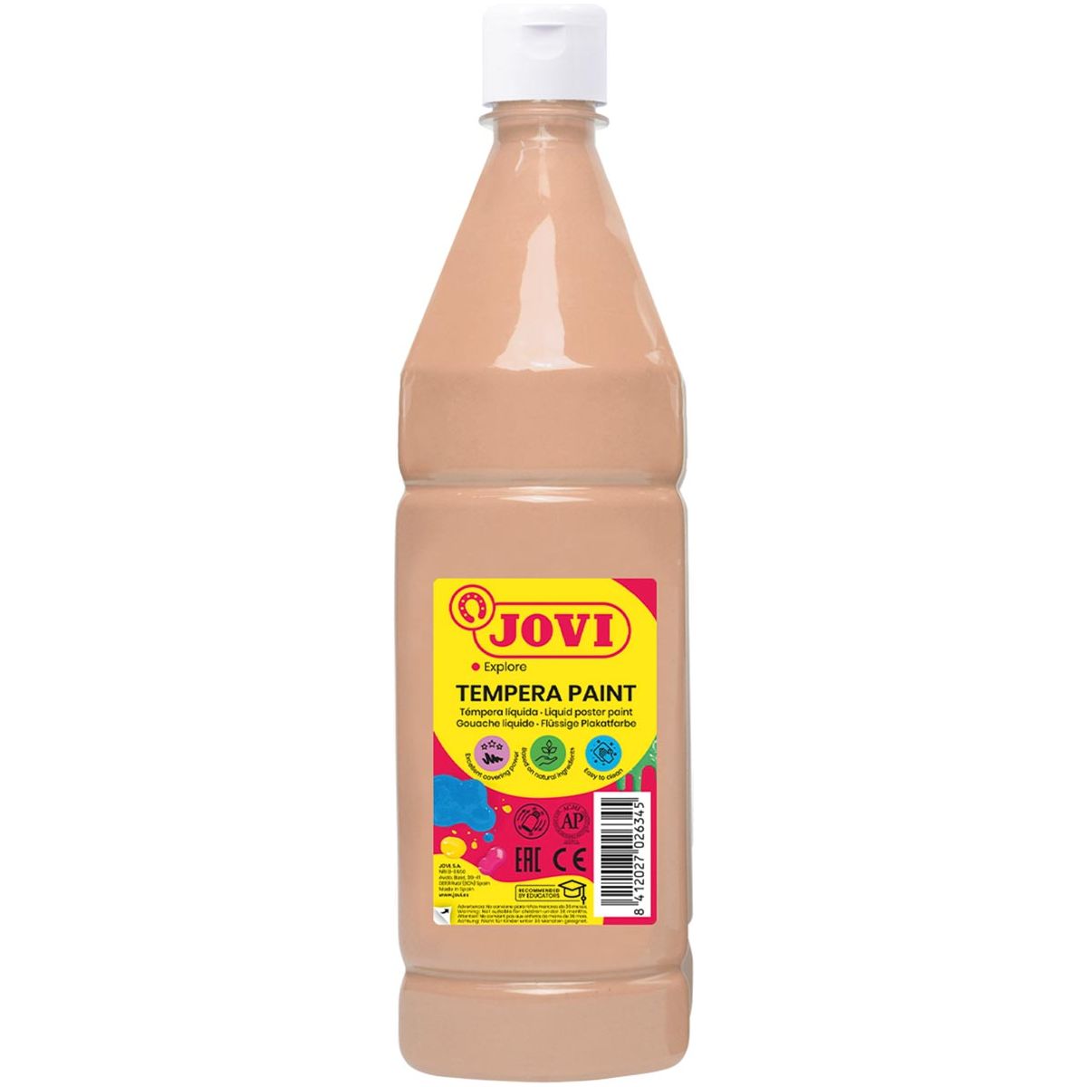 Jovi - peinture Jovi Plakkaat, bouteille de 1000 ml, couleur de viande