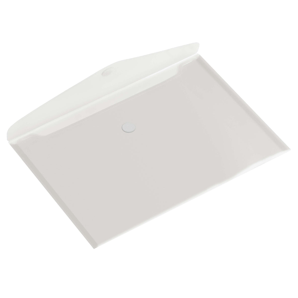 Quantore - Sac enveloppe A4 335x240mm transversal PP transparent blanc | 10 pièces