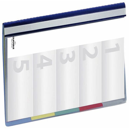 Durable - Dossier d'organisation Divisoflex A4 bleu | 5 pièces