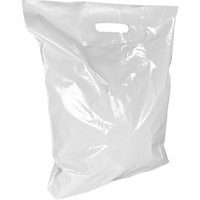 Klika -  Tas | LDPE | dKT | 37x44cm | draagtas | wit | 500 stuks