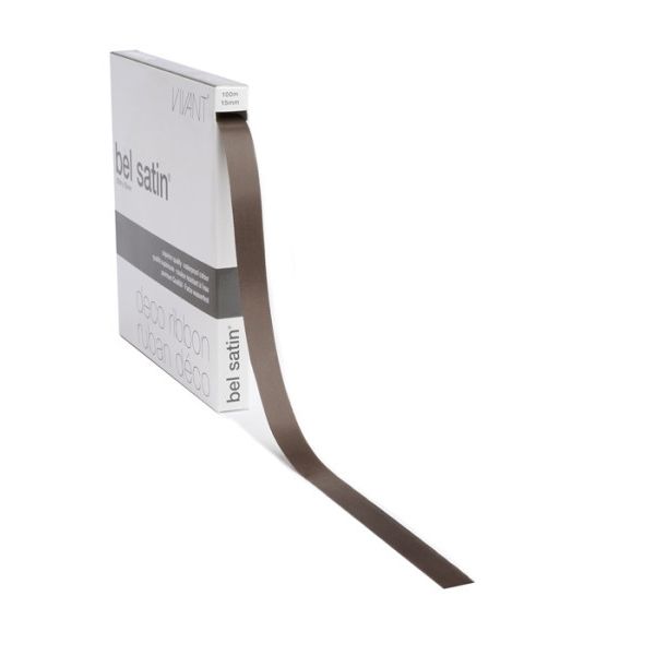 Bel Satin - Ruban satin 15mm x 100 mètres rose foncé