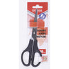 OFFICE products -   schaar, 16 cm, rechts en links, scherpe punt, zwart, blister van 1 stuk
