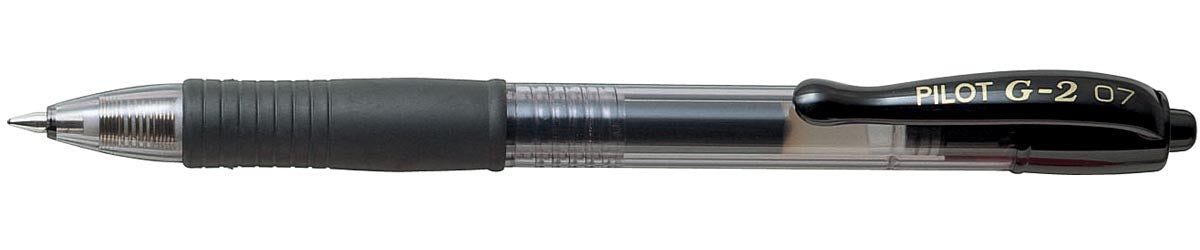 Pilot - Gelroller G-2 mittel, schwarz, Vorteilspack mit 16 + 4 Stück