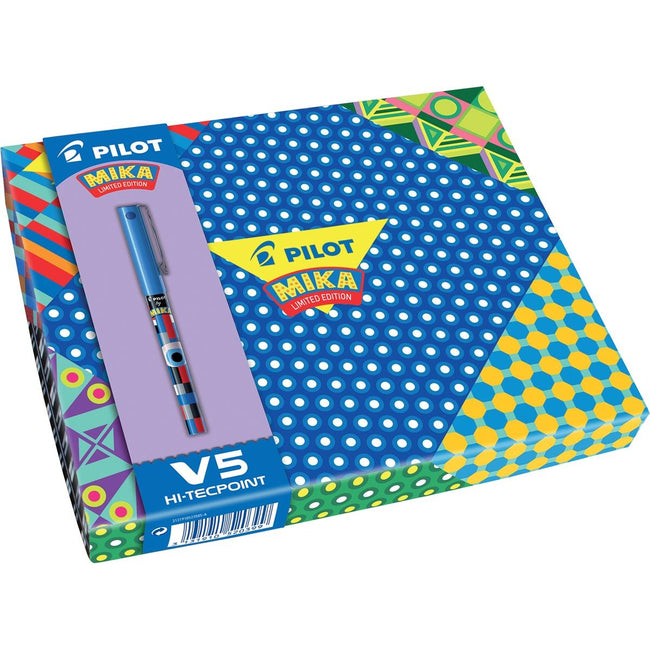 Pilot - rouleau Hi-Tecpoint Mika Limited Edition, coffret cadeau avec 6 rouleaux