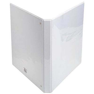 Exacompta - Classeur à anneaux PP Kreacover A4+ 4D-R 20mm blanc