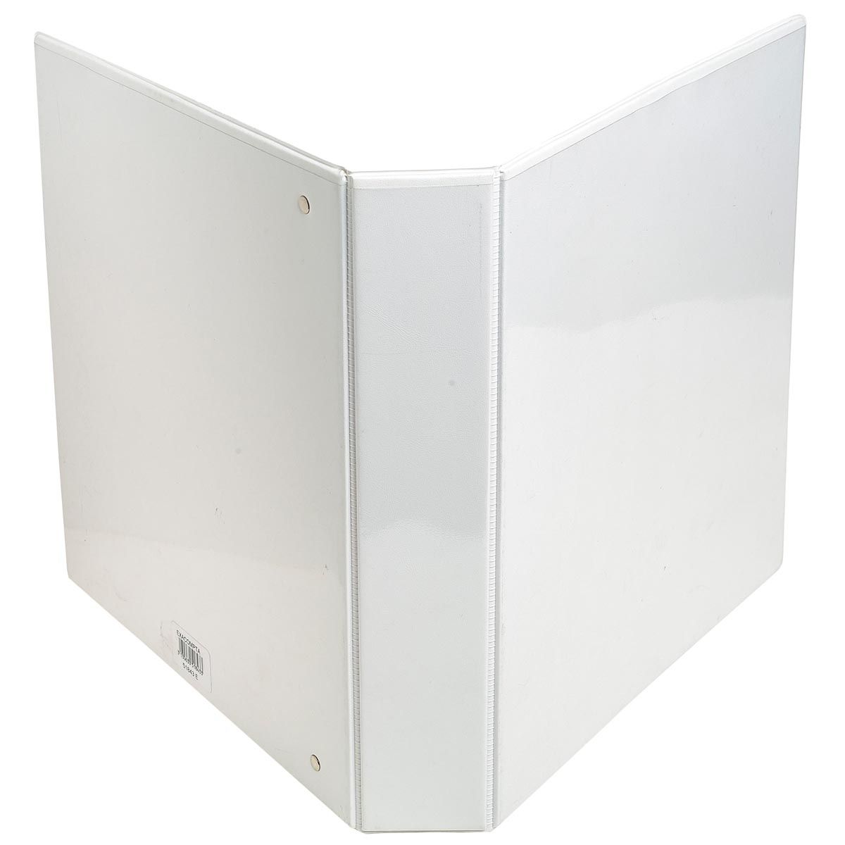 Exacompta - Classeur à anneaux PP Kreacover A4+ 4D-R 30mm blanc