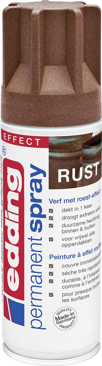 Edding - Permanent Spray 5200, 200 ml, Rosteffekt