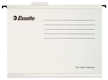 Esselte - Hängemappe Classic A4 V-Boden 345x240mm weiß