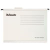 Esselte - Dossier suspendu Classic A4 fond en V 345x240mm blanc