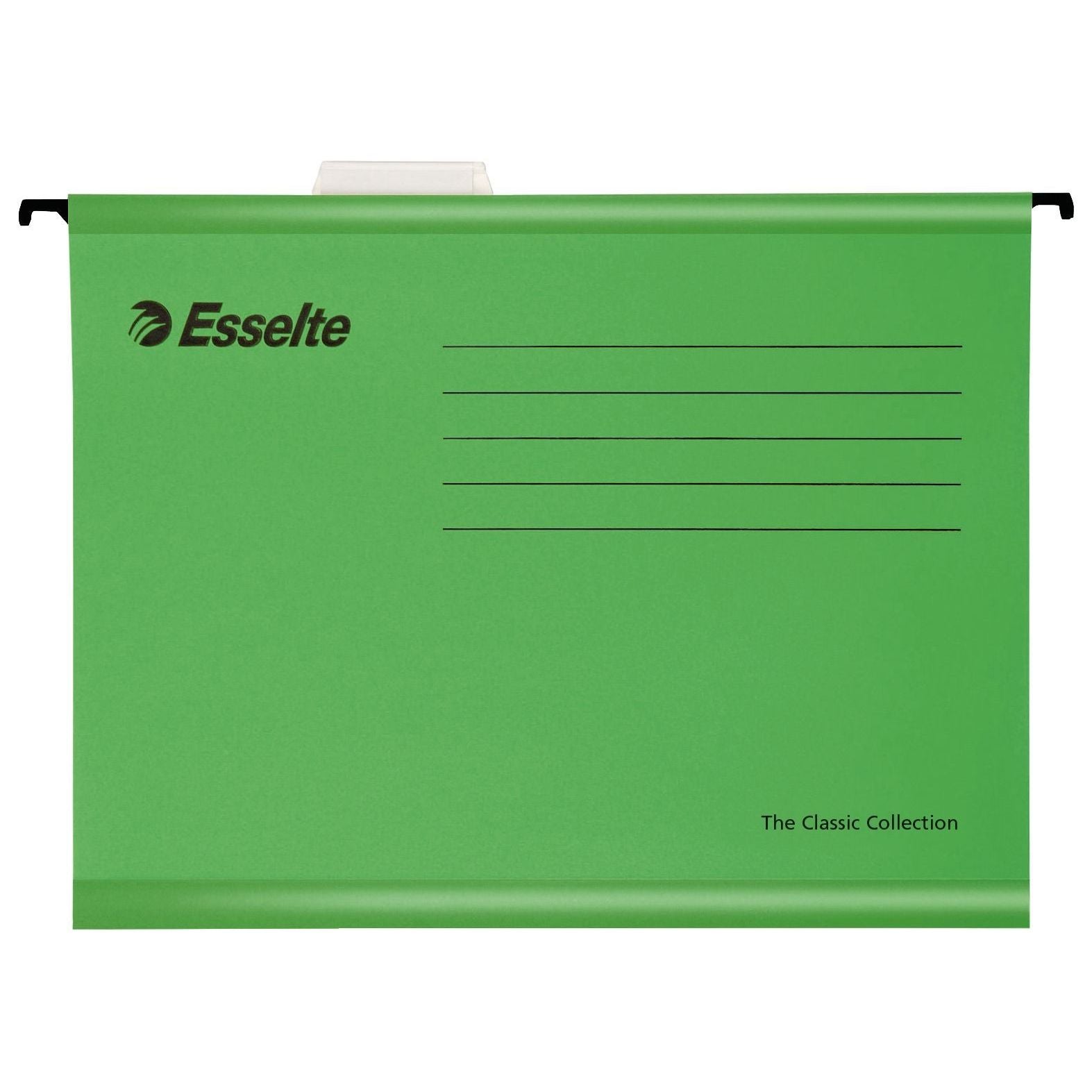 Esselte - Hängemappe Classic A4 V-Boden 345x240mm grün | 25 Stück