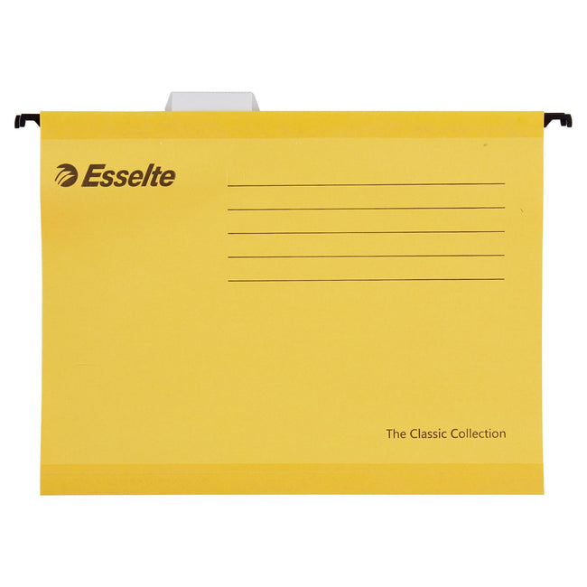 Pendaflex - Dossier suspendu Classic A4 fond en V 345x240mm jaune