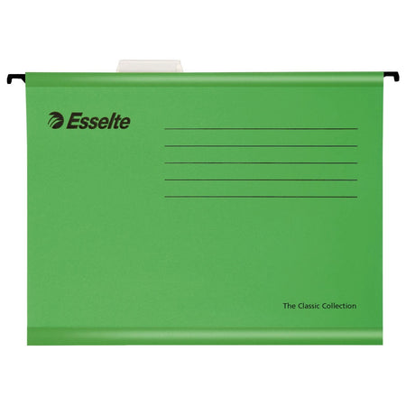 Esselte -  Hangmap  classic folio v-bodem 382x240mm gr