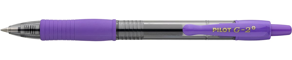Pilot -  G-2-07 Plus roller, medium, violet