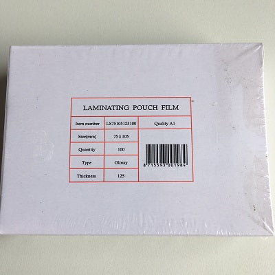 Klika -  Lamineerhoes 75x105 mm 125 micron 100st