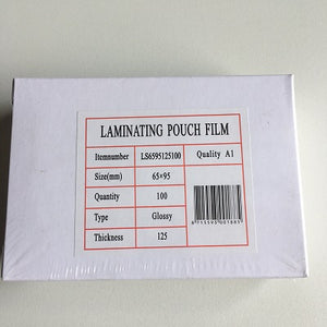 Klika -  Lamineerhoes 65x95 mm 125 micron 100st