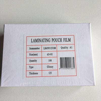 Klika -  Lamineerhoes 65x95 mm 125 micron 100st