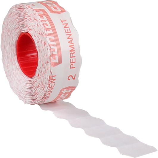 Kontakt - Etikett | Preisschild | Papier | dauerhaft | 22x16mm | weiß | 24 Rollen