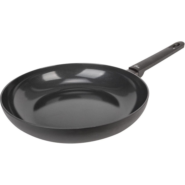 Gemütlich - gemütlicher trendiger Schwarzer Braadpan, 28 cm, schwarz