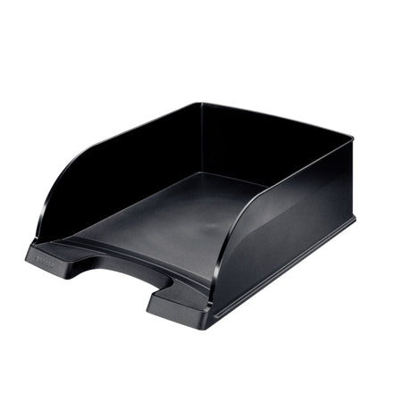 Leitz - Corbeille à courrier Plus A4 noir