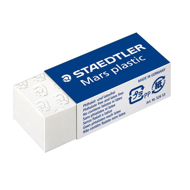Staedtler -  gum Plastic, mini, wit