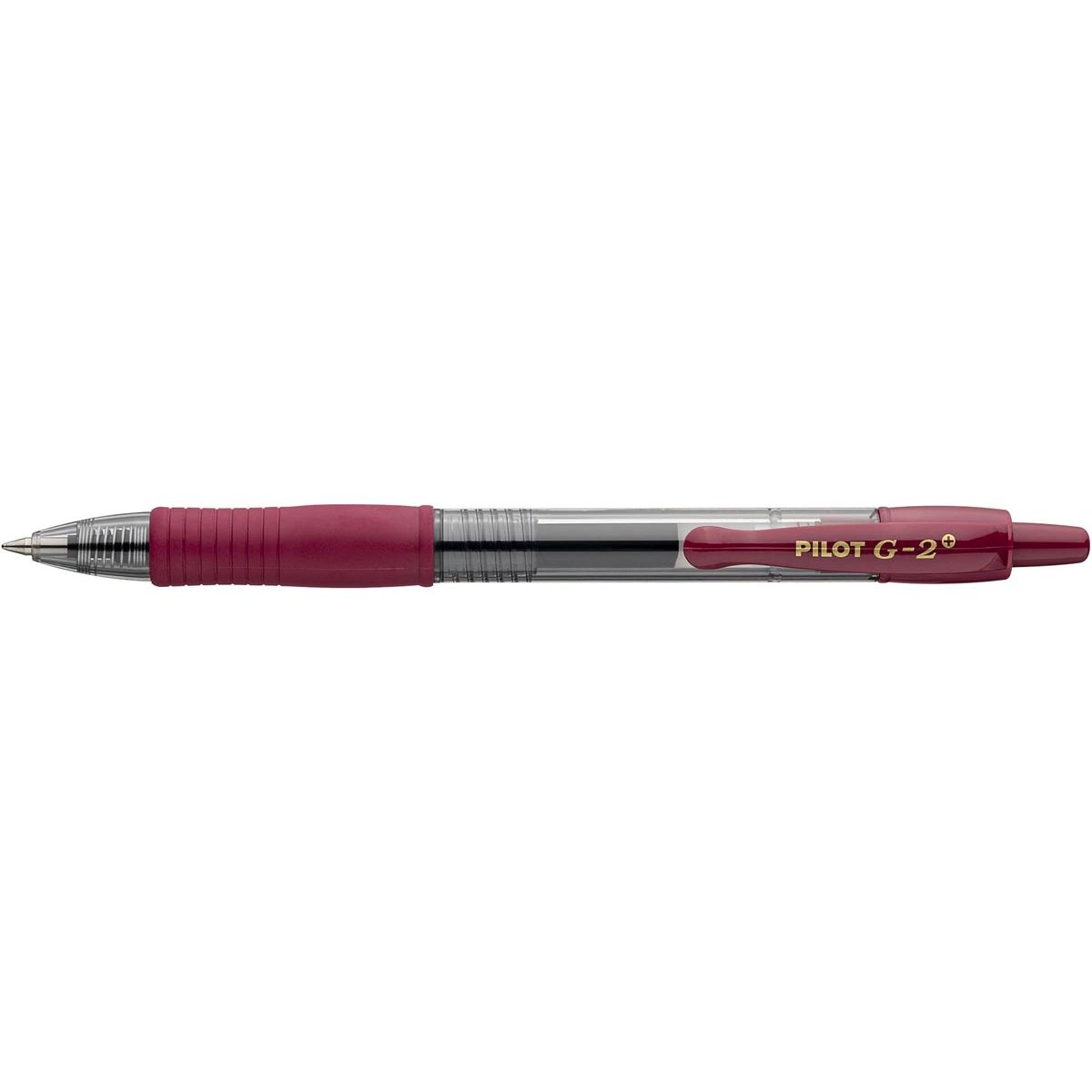 Pilot -  G-2-07 Plus roller, medium, bordeaux