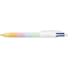 Bic - Stylo à bille Colors Rainbow Sweet 4 couleurs, moyen