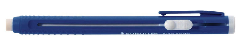 Staedtler - gomme Porte-gomme en plastique, corps bleu